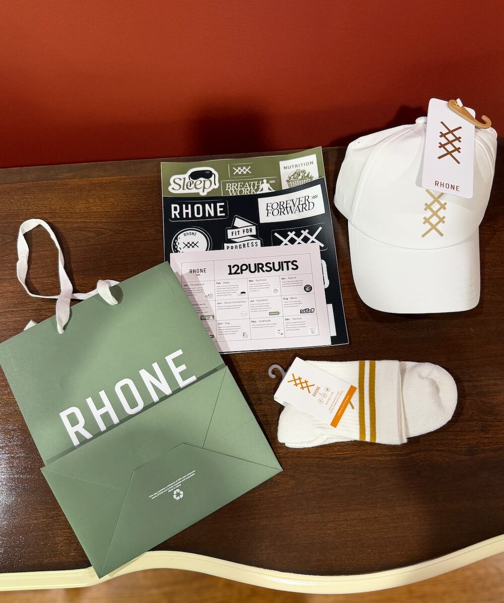 Rhone Women’s Hat & Socks – Brand New with Tags